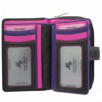 Женский кошелек Visconti R13 - Carmelo (black)