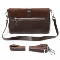 Женская замшевая сумка ALEX RAI 3002-9M brown