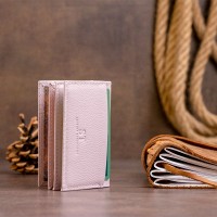 Женская кожаная визитница ST Leather 19216 Лиловая