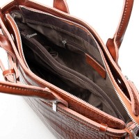 Женская кожаная сумка ALEX RAI 00108 camel