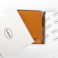 Женский кожаный кошелек Classik  DR. BOND WN-23-10 yellow