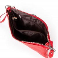 Молодежный клатч из кожи ALEX RAI 8801-2 red
