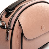 Женский молодежный кожаный клатч ALEX RAI 29052 pink