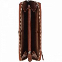 Английский женский кожаный кошелек Ashwood T90 Honey (Медовый)
