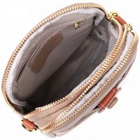 Молодежная женская кожаная сумка через плечо Vintage 22271 