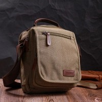 Мужская тканевая сумка через плечо Vintage 22228