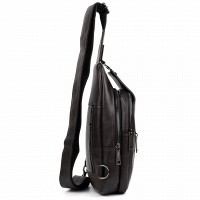 Мужская кожаная сумка-слинг TARWA GC-4004-3md