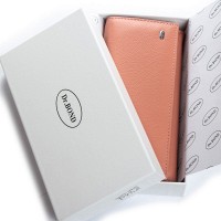 Женский кожаный кошелек Classik  DR. BOND W502-2 pink