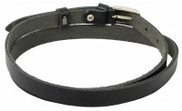 Женский узкий кожаный ремень Skipper 1371-15