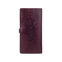 Тревел-кейс из кожи Hi Art TC-01 Crystal Sangria Mehendi Classic