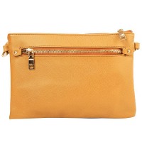 Женская сумка-клатч из кожзама AMELIE GALANTI A991705-yellow