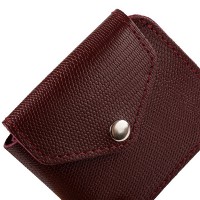 Женский кожаный кошелек ETERNO AN-K120-bordo