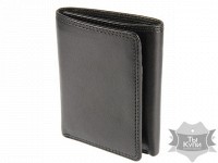 Мужской кошелек Visconti HT-18 из натуральной кожи черный