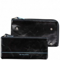 Черная борсетка Piquadro Blue Square (AC2925B2_N)