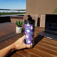 Термокружка ZIZ «ЕДИНОРОЖКИ» 380 мл (21079)