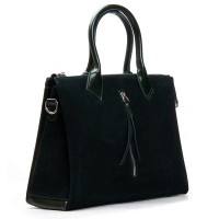 Женская замшевая сумка ALEX RAI 1561 green