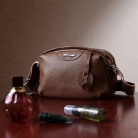 Молодежная женская кожаная сумка через плечо Vintage 22596 