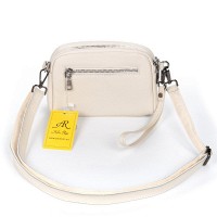 Женский молодежный кожаный клатч ALEX RAI 6088 white