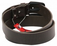 Мужской кожаный ремень под джинсы Skipper 1151-45 темно-коричневый