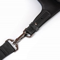 Мужская кожаная сумка через плечо BRETTON 5548-3 black