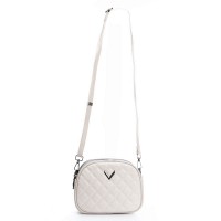 Женский молодежный кожаный клатч ALEX RAI 60065 white