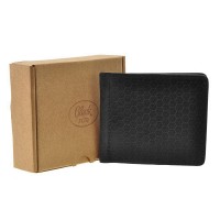 Кожаный зажим для купюр BlankNote 1.0 "Карбон" Графит