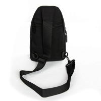Мужская тканевая сумка-слинг Lanpad 86803 black мал