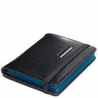 Черная кожаная кредитница Piquadro Modus (PP1395MO_N)