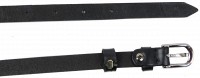 Женский узкий кожаный ремень Skipper 1480-15