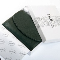 Женский кожаный кошелек Bright DR. BOND WS-239 green