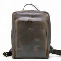 Кожаный коричневый рюкзак TARWA tc-1239-4lx