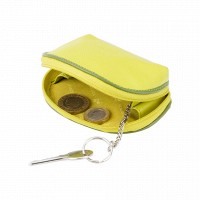 Кожаная ключница Visconti rb63 lime m