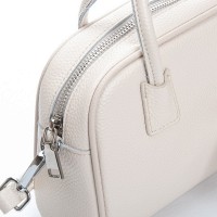 Женский молодежный кожаный клатч ALEX RAI 39059-1 white