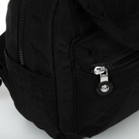 Женский тканевый рюкзак Jielshi 8101 black