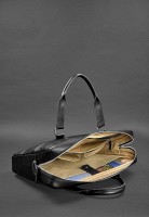 Кожаная сумка для ноутбука и документов BlankNote черная BN-BAG-37-G