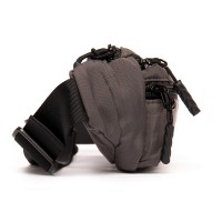 Мужская сумка на пояс Lanpad 35003 grey