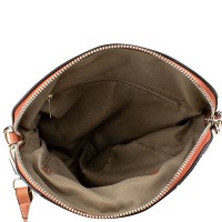 Женская клатч из кожзаменителя AMELIE GALANTI A991541-brown