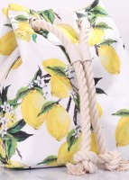 Женский летний рюкзак POOLPARTY pack-lemons