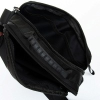 Мужская тканевая сумка через плечо Lanpad 4119 black