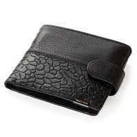 Мужской кожаный кошелек BE BRETTON 210L black