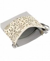 Женская серая сумка TRAUM 7210-28