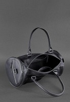 Мужская  кожаная сумка Harper темно-синяя краст  BN-BAG-14-NAVY-BLUE