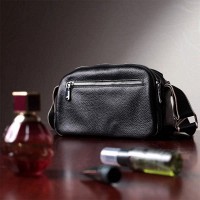 Молодежная женская кожаная сумка через плечо Vintage 22592 