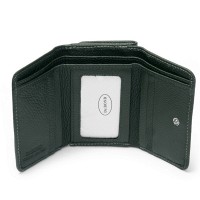 Женский кожаный кошелек Bright DR. BOND WS-403 green