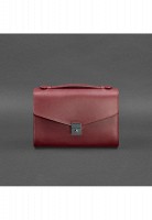 Женская кожаная сумка-кроссбоди Lola  BlankNote бордовая BN-BAG-35-VIN