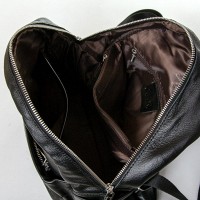 Женская кожаный рюкзак ALEX RAI 8635-9 black