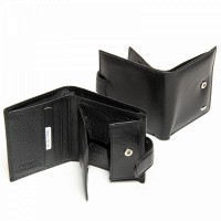 Кожаный мужской кошелек Classic DR. BOND M3827 black
