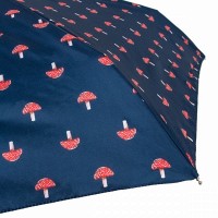 Мини зонт женский механический Fulton L501-041130 Tiny-2 Mushrooms (Грибы)