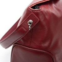 Женская кожаная сумка классическая ALEX RAI 91007-9 bordo