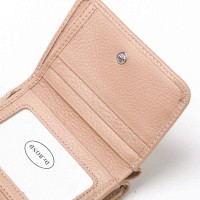 Женский кожаный кошелек Bright DR. BOND WS-403 pink